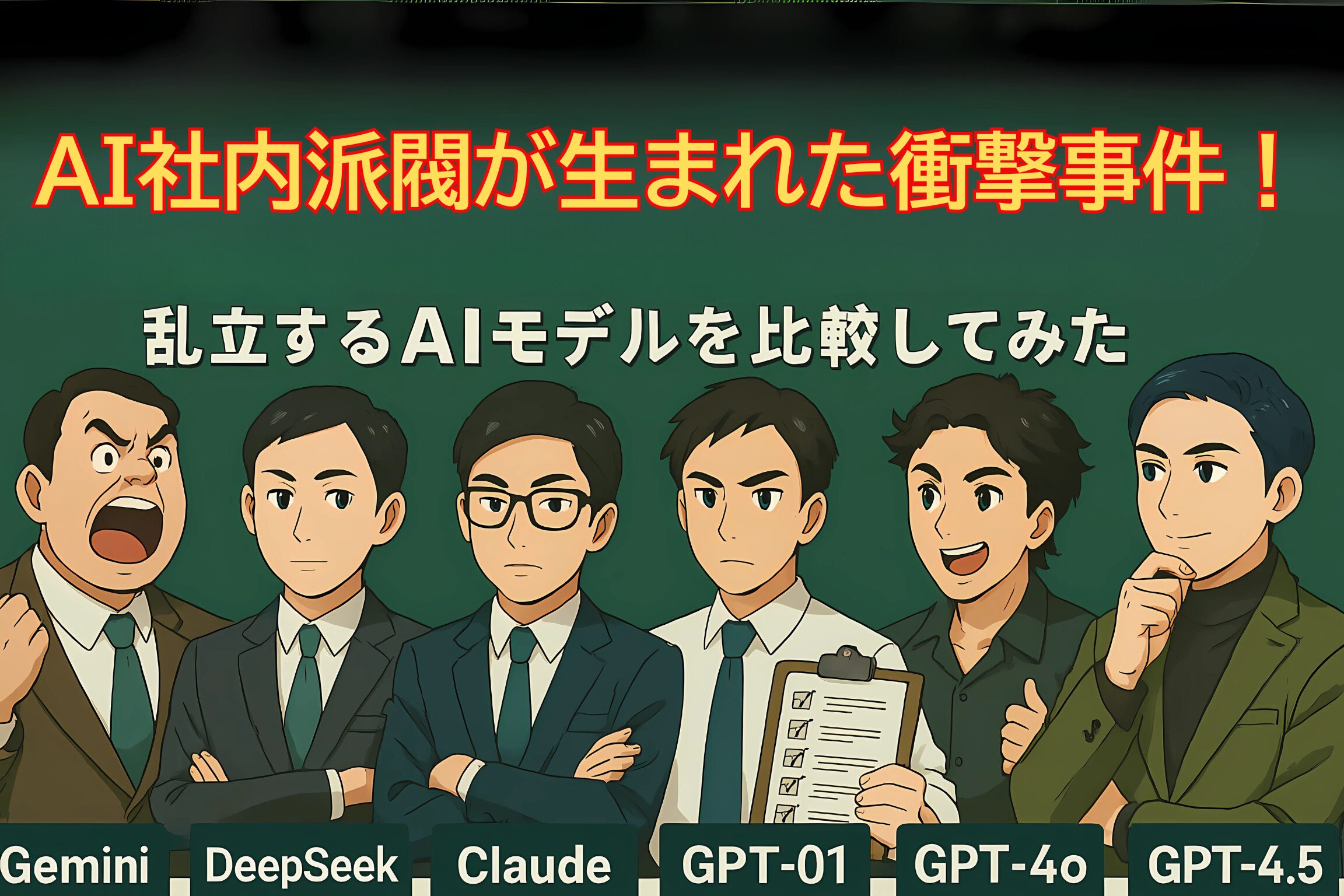AI社内派閥が生まれた衝撃事件！
